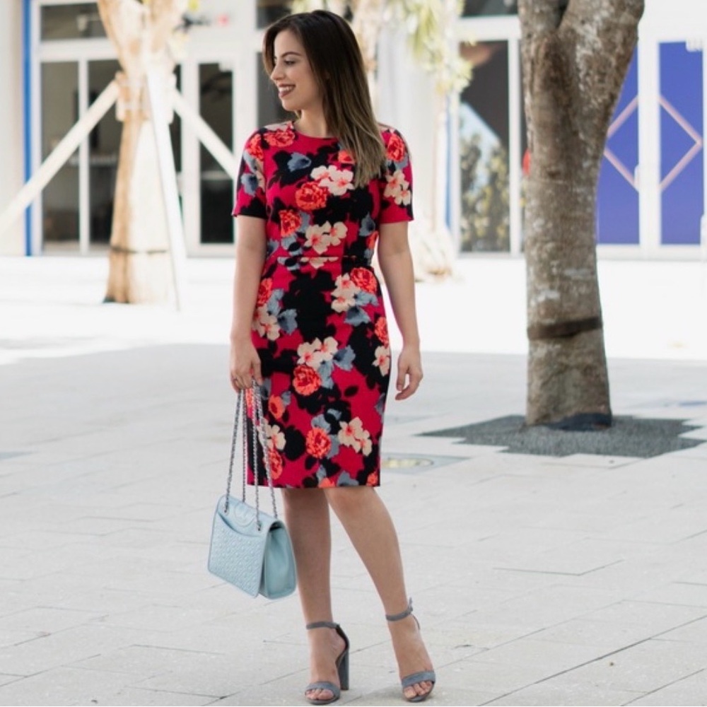 J. Crew Floral Print Women's Dress 16